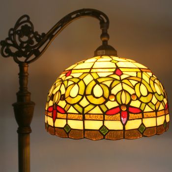 Discover the Charm of Longhuijing Tiffany Lamps: Stained Glass Floor Lamp