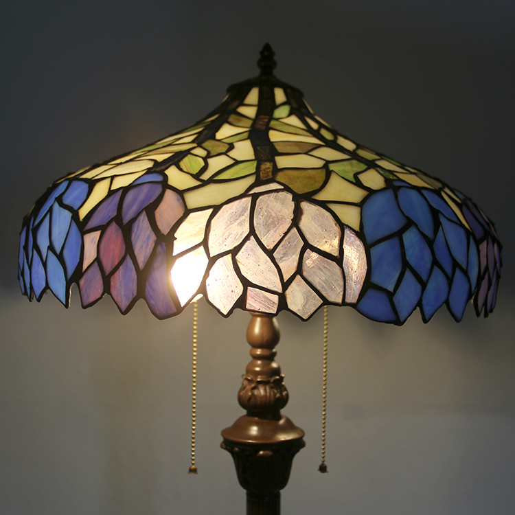 Enhance Your Home with Longhuijing Tiffany Stained Glass Floor Lamp