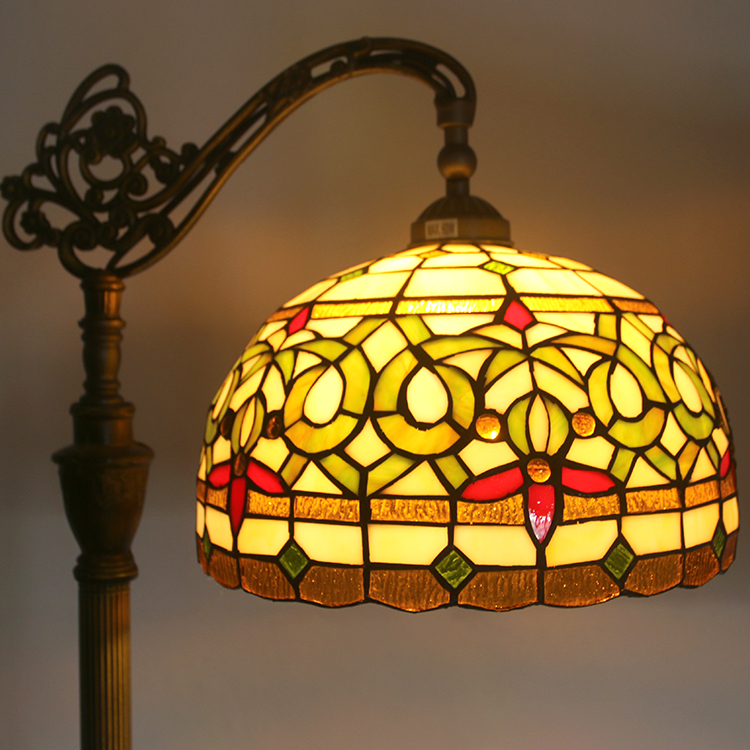 Discover the Charm of Longhuijing Tiffany Lamps: Stained Glass Floor Lamp